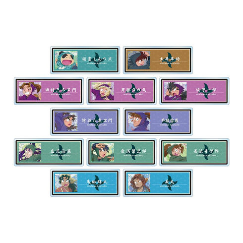 『忍たま乱太郎』トレーディング grunge CANVAS アクリルネームプレート ver.B(単位/BOX)【202509再販】